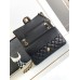 Chanel Classic Flap Medium Size 25.5cm Lambskin Gold Hardware Shoulder Bag A1112