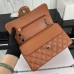 Chanel Classic Flap New Medium Size 23cm Caviar Leather Silver Hardware Shoulder Bag A1117