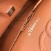 Chanel Classic Flap New Medium Size 23cm Caviar Leather Silver Hardware Shoulder Bag A1117