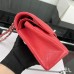 Chanel Classic Flap New Medium Size 23cm Caviar Leather Silver Hardware Shoulder Bag A1117