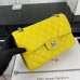 Chanel Classic Flap New Medium Size 23cm Caviar Leather Silver Hardware Shoulder Bag A1117