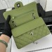 Chanel Classic Flap New Medium Size 23cm Caviar Leather Silver Hardware Shoulder Bag A1117
