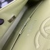 Chanel Classic Flap New Medium Size 23cm Caviar Leather Silver Hardware Shoulder Bag A1117
