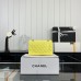 Chanel Classic Flap New Medium Size 23cm Caviar Leather Silver Hardware Shoulder Bag A1117