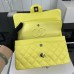 Chanel Classic Flap New Medium Size 23cm Caviar Leather Silver Hardware Shoulder Bag A1117