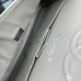 Chanel Classic Flap New Medium Size 23cm Caviar Leather Silver Hardware Shoulder Bag A1117