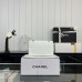 Chanel Classic Flap New Medium Size 23cm Caviar Leather Silver Hardware Shoulder Bag A1117