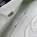 Chanel Classic Flap New Medium Size 23cm Caviar Leather Silver Hardware Shoulder Bag A1117