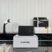 Chanel Classic Flap New Medium Size 23cm Caviar Leather Silver Hardware Shoulder Bag A1117
