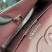 Chanel Classic Flap New Medium Size 23cm Caviar Leather Silver Hardware Shoulder Bag A1117
