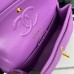 Chanel Classic Flap New Medium Size 23cm Caviar Leather Gold Hardware Shoulder Bag A1117