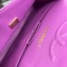 Chanel Classic Flap New Medium Size 23cm Caviar Leather Gold Hardware Shoulder Bag A1117