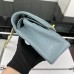 Chanel Classic Flap New Medium Size 23cm Caviar Leather Gold Hardware Shoulder Bag A1117