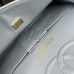 Chanel Classic Flap New Medium Size 23cm Caviar Leather Gold Hardware Shoulder Bag A1117