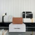 Chanel Classic Flap New Medium Size 23cm Caviar Leather Gold Hardware Shoulder Bag A1117