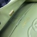 Chanel Classic Flap New Medium Size 23cm Caviar Leather Gold Hardware Shoulder Bag A1117