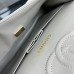 Chanel Classic Flap New Medium Size 23cm Caviar Leather Gold Hardware Shoulder Bag A1117