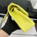 Chanel Classic Flap New Medium Size 23cm Caviar Leather Gold Hardware Shoulder Bag A1117