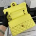 Chanel Classic Flap New Medium Size 23cm Caviar Leather Gold Hardware Shoulder Bag A1117