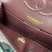 Chanel Classic Flap New Medium Size 23cm Caviar Leather Gold Hardware Shoulder Bag A1117