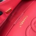 Chanel Classic Flap New Medium Size 23cm Caviar Leather Gold Hardware Shoulder Bag A1117