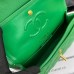 Chanel Classic Flap New Medium Size 23cm Caviar Leather Gold Hardware Shoulder Bag A1117