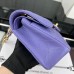 Chanel Classic Flap New Medium Size 23cm Caviar Leather Gold Hardware Shoulder Bag A1117