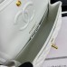 Chanel Classic Flap New Medium Size 23cm Caviar Leather Gold Hardware Shoulder Bag A1117