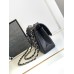 Chanel Classic Flap New Medium Size 23cm Caviar Leather Silver Hardware Shoulder Bag A1117 1118