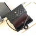 Chanel Classic Flap New Medium Size 23cm Caviar Leather Silver Hardware Shoulder Bag A1117 1118