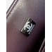 Chanel Classic Flap New Medium Size 23cm Caviar Leather Silver Hardware Shoulder Bag A1117 1118