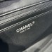 Chanel small Classic Flap with Handle Lambskin Black Black Hardware Top Handle Shoulder Bag AS2431