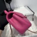 Chanel small Classic Flap with Handle Lambskin Hot Pink Gold Hardware Top Handle Shoulder Bag AS2431