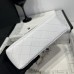 Chanel small Classic Flap with Handle Lambskin White Gold Hardware Top Handle Shoulder Bag AS2431