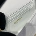 Chanel small Classic Flap with Handle Lambskin White Gold Hardware Top Handle Shoulder Bag AS2431