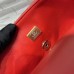 Chanel small Classic Flap with Handle Lambskin Red Gold Hardware Top Handle Shoulder Bag AS2431