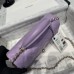 Chanel small Classic Flap with Handle Lambskin Purple Gold Hardware Top Handle Shoulder Bag AS2431