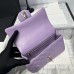 Chanel small Classic Flap with Handle Lambskin Purple Gold Hardware Top Handle Shoulder Bag AS2431