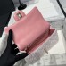 Chanel small Classic Flap with Handle  Pink Gold Hardware Top Handle Shoulder Bag AS2431