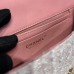 Chanel small Classic Flap with Handle  Pink Gold Hardware Top Handle Shoulder Bag AS2431