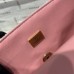 Chanel small Classic Flap with Handle  Pink Gold Hardware Top Handle Shoulder Bag AS2431