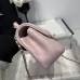 Chanel small Classic Flap with Handle Lambskin Pink Gold Hardware Top Handle Shoulder Bag AS2431