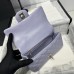 Chanel small Classic Flap with Handle Lambskin Purple Gold Hardware Top Handle Shoulder Bag AS2431