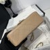 Chanel small Classic Flap with Handle Lambskin Camel Gold Hardware Top Handle Shoulder Bag AS2431