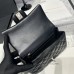Chanel small Classic Flap with Handle Lambskin Black Gold Hardware Top Handle Shoulder Bag AS2431
