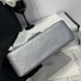 Chanel small Classic Flap with Handle Caviar Leather Silver Silver Hardware Top Handle Shoulder Bag AS2431