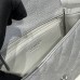 Chanel small Classic Flap with Handle Caviar Leather Silver Silver Hardware Top Handle Shoulder Bag AS2431