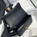 Chanel small Classic Flap with Handle Caviar Leather Black Gold Hardware Top Handle Shoulder Bag AS2431