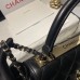 Chanel Trendy Flap Top Handle Bag 25cm Lambskin Black light Gold Hardware Shoulder Bag A92236