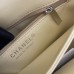 Chanel Trendy Flap Top Handle Bag 25cm Lambskin Yellow Silver Hardware Shoulder Bag A92236